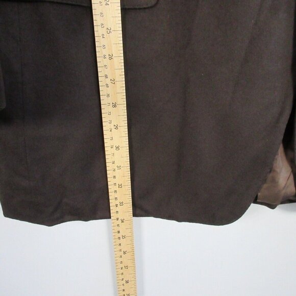 Canali Men's Wool Cashmere Sport Coat Blazer Black Suit Jacket Business L 60 972 - Picture 16 of 16